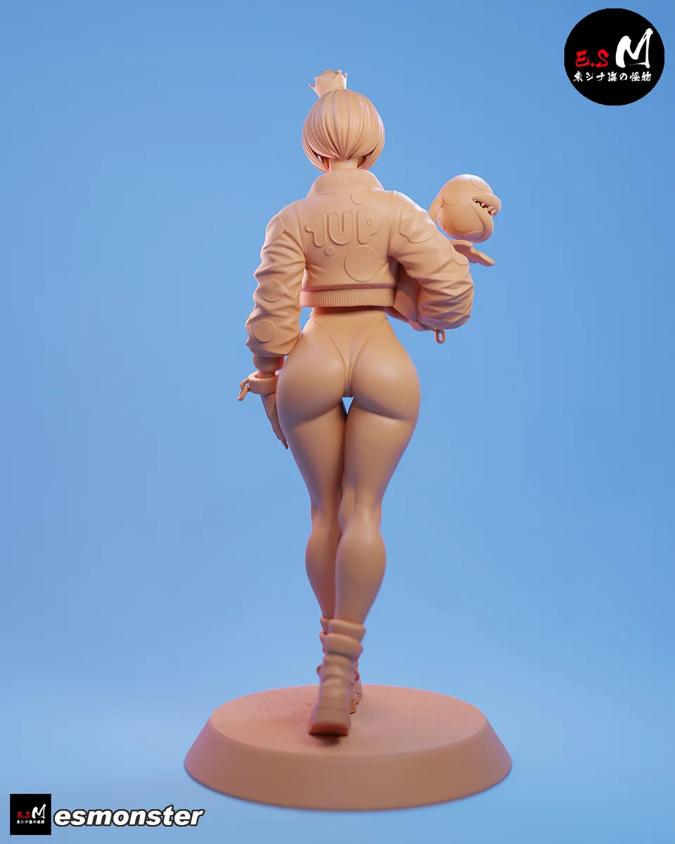 Chompette | Fan Art | 3D Printed Resin Model Garage Kit | *Un-Painted* | ES Monster 11