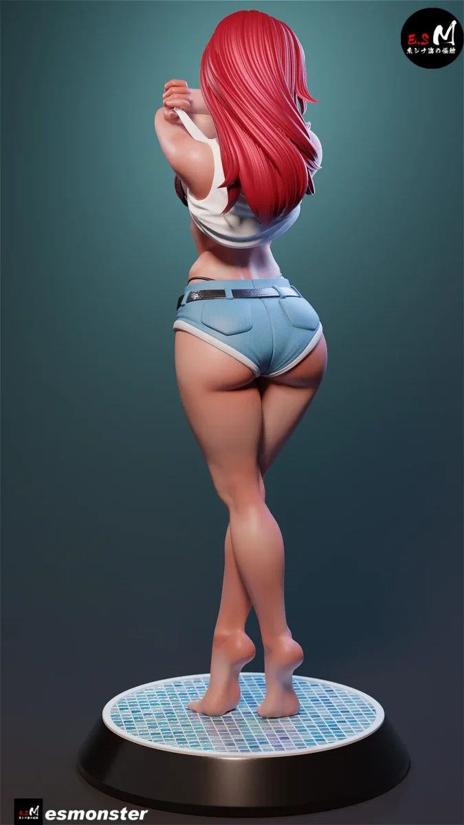 Mary Jane | Fan Art | 3D Printed Resin Model Garage Kit | *Un-Painted* | ES Monster 3