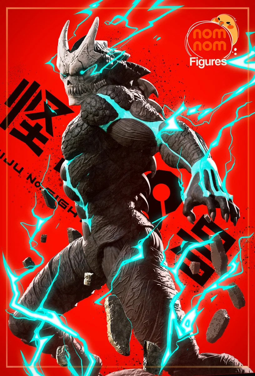Kaiju No. 8 | Fan Art | 3D Printed Resin Model Garage Kit | *Un-Painted* | Nomnom