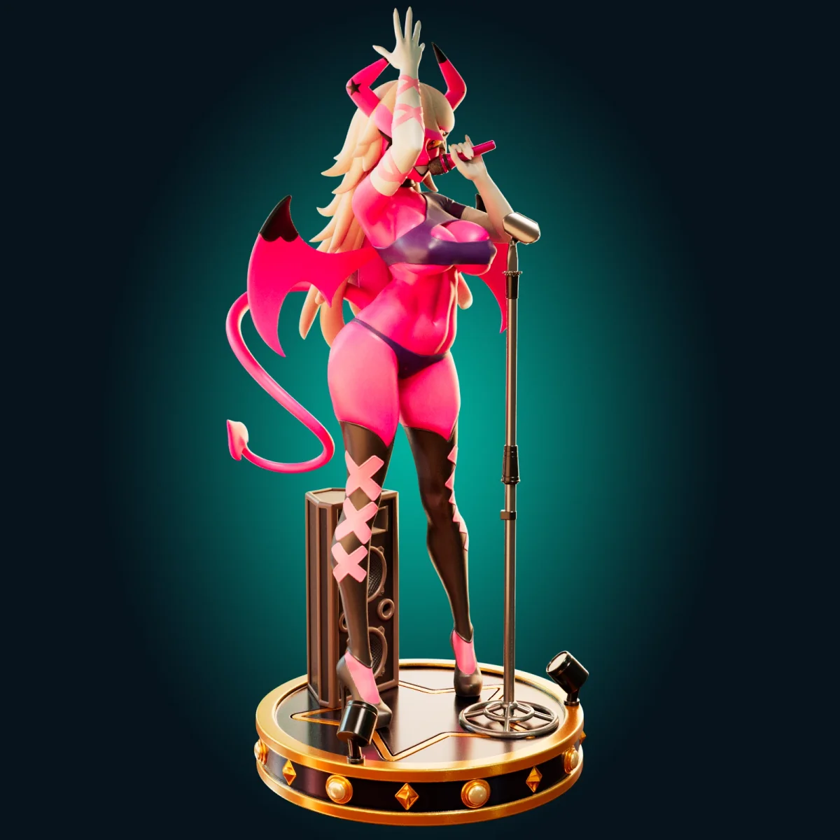 Verisoka | Fan Art | 3D Printed Resin Model Garage Kit | *Un-Painted* | Officer Rhu 3