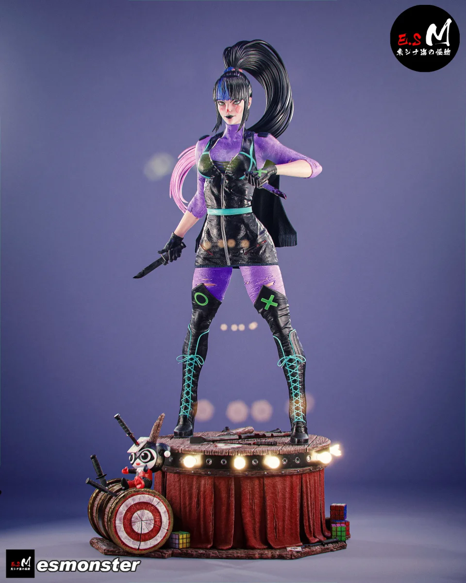 Punchline | Fan Art | 3D Printed Resin Model Garage Kit | *Un-Painted* | ES Monster 4