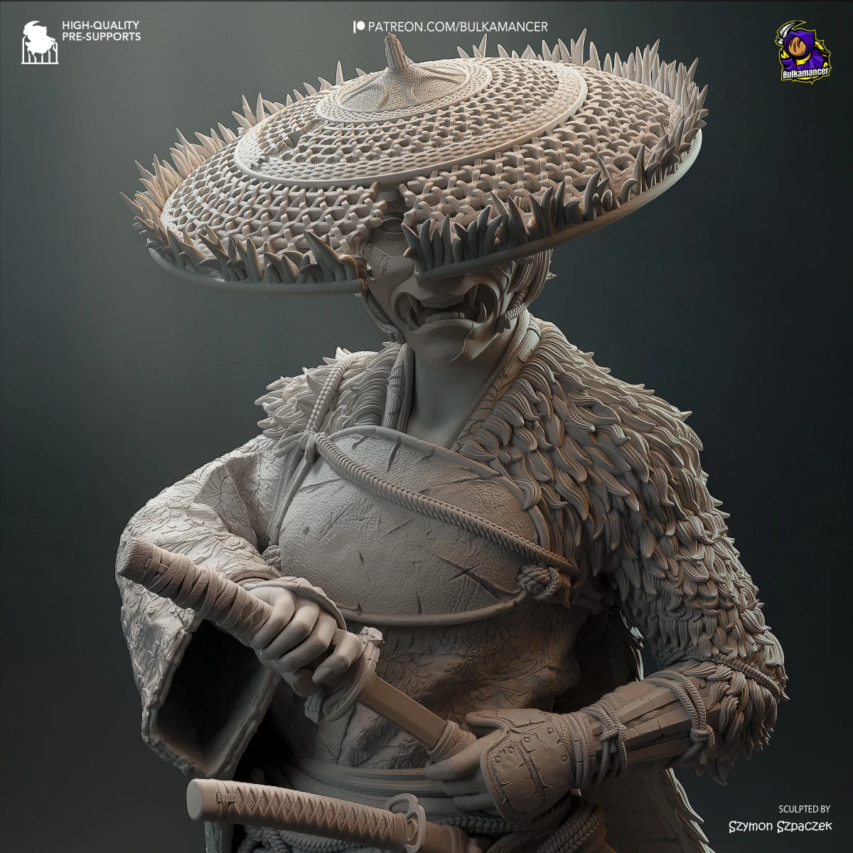 Atsu | Fan Art | 3D Printed Resin Model Garage Kit | *Un-Painted* | Bulkamancer 6