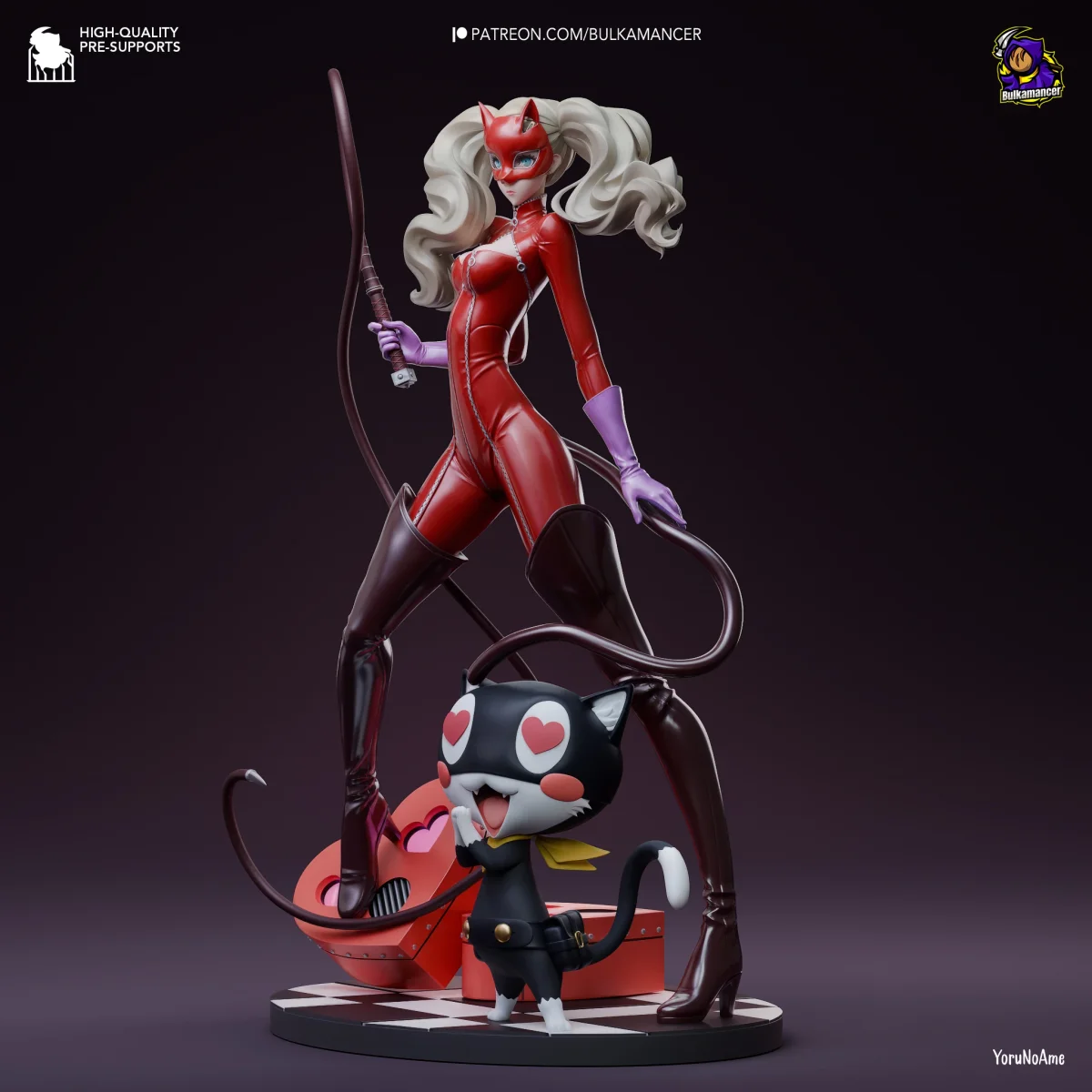 Ann Takamaki | Fan Art | 3D Printed Resin Model Garage Kit | *Un-Painted* | Bulkamancer 4