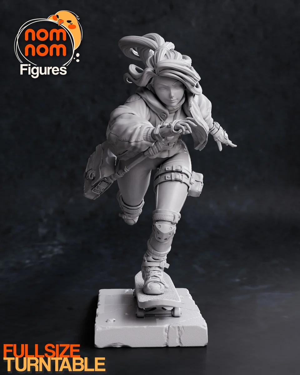 Slink - OC | Fan Art | 3D Printed Resin Model Garage Kit | *Un-Painted* | Nomnom 15