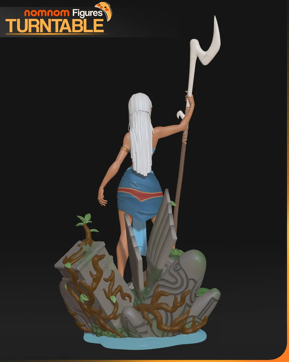 Kida | Fan Art | 3D Printed Resin Model Garage Kit | *Un-Painted* | Nomnom 6