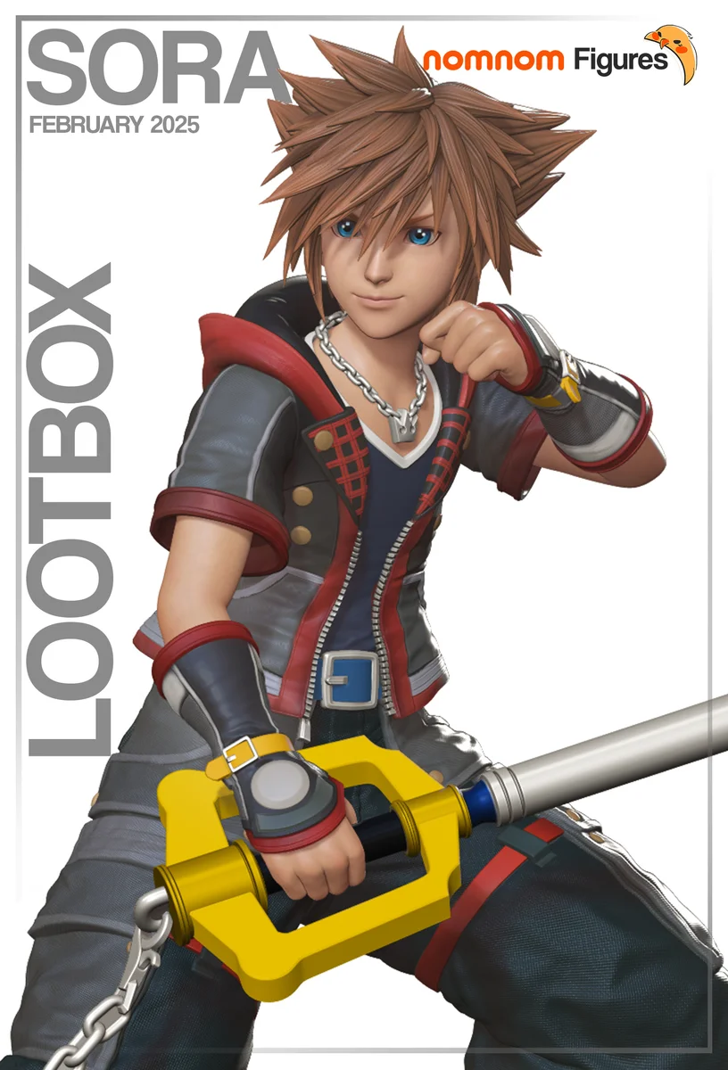 Sora | Fan Art | 3D Printed Resin Model Garage Kit | *Un-Painted* | Nomnom