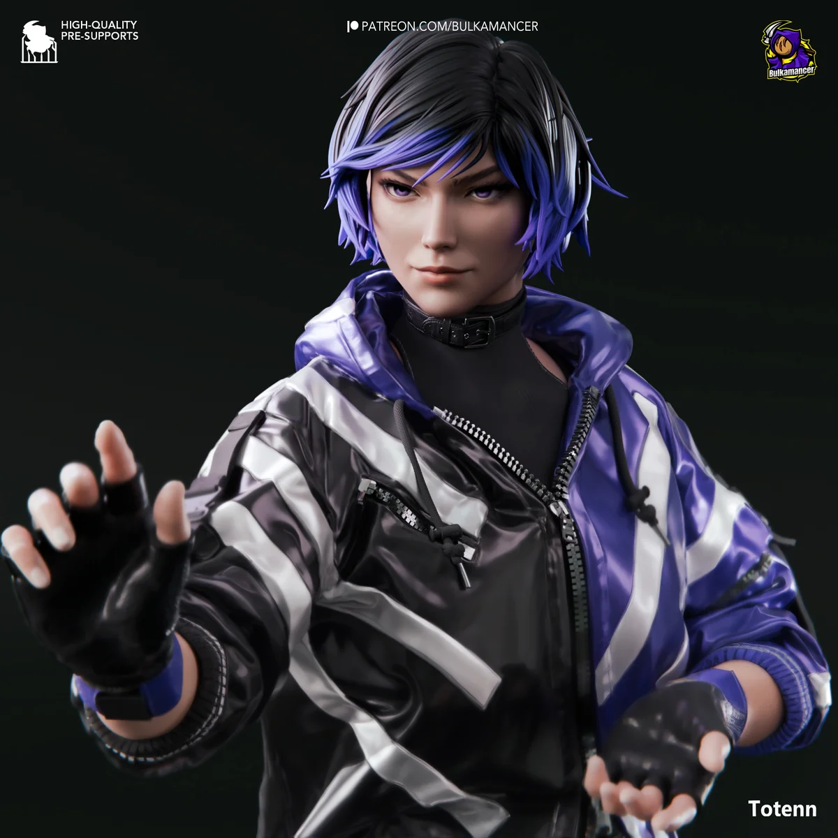 Reina | Fan Art | 3D Printed Resin Model Garage Kit | *Un-Painted* | Bulkamancer