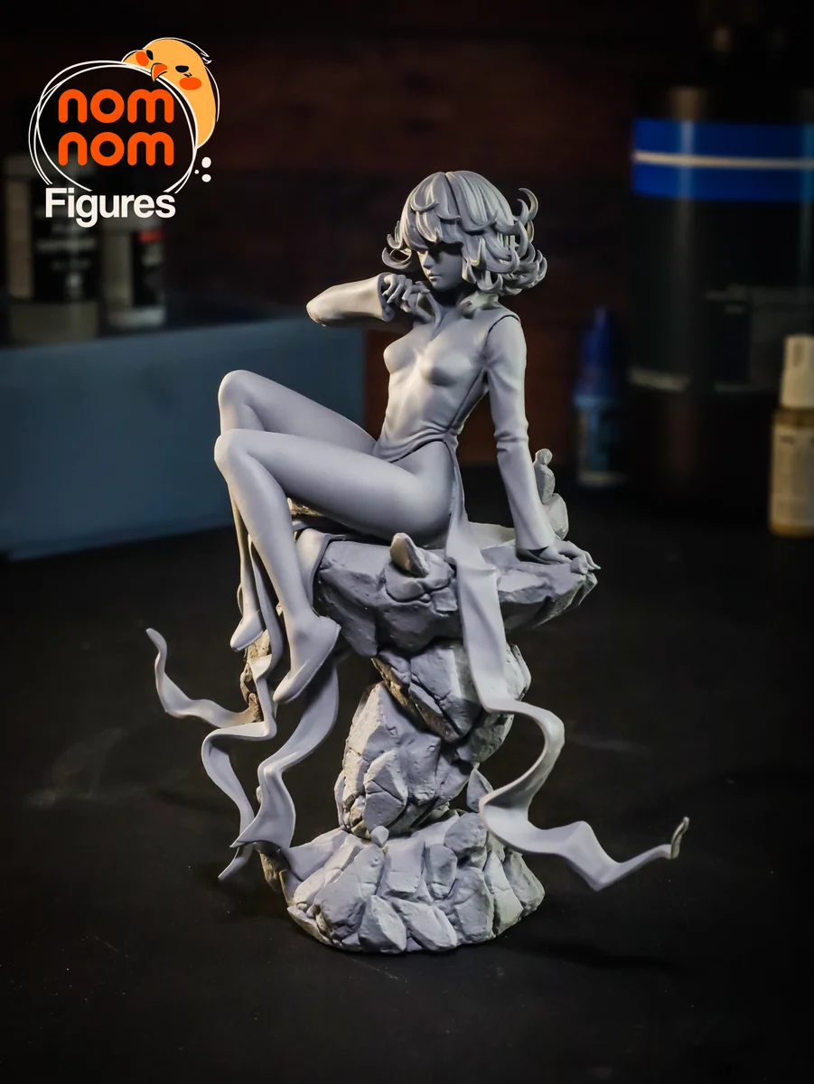 Tatsumaki | Fan Art | 3D Printed Resin Model Garage Kit | *Un-Painted* | Nomnom 10