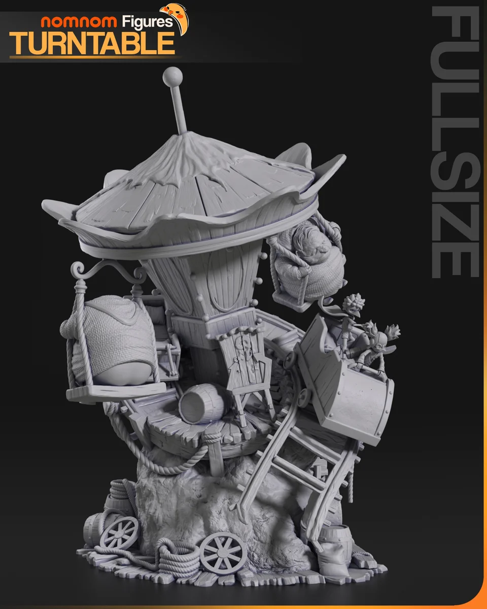 Alone and Low | Fan Art | 3D Printed Resin Model Garage Kit | *Un-Painted* | Nomnom 9