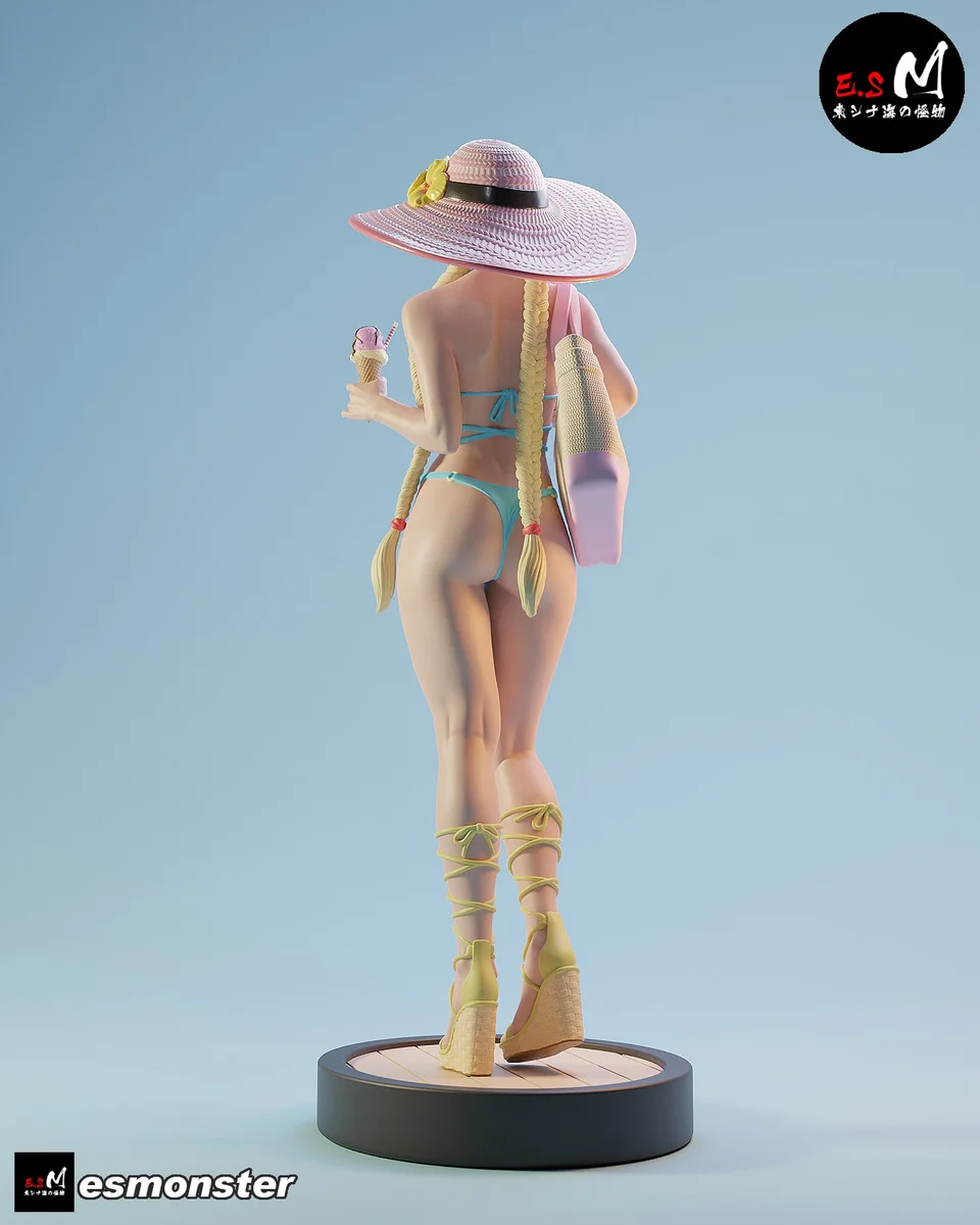 Cammy P5 | Fan Art | 3D Printed Resin Model Garage Kit | *Un-Painted* | ES Monster 6