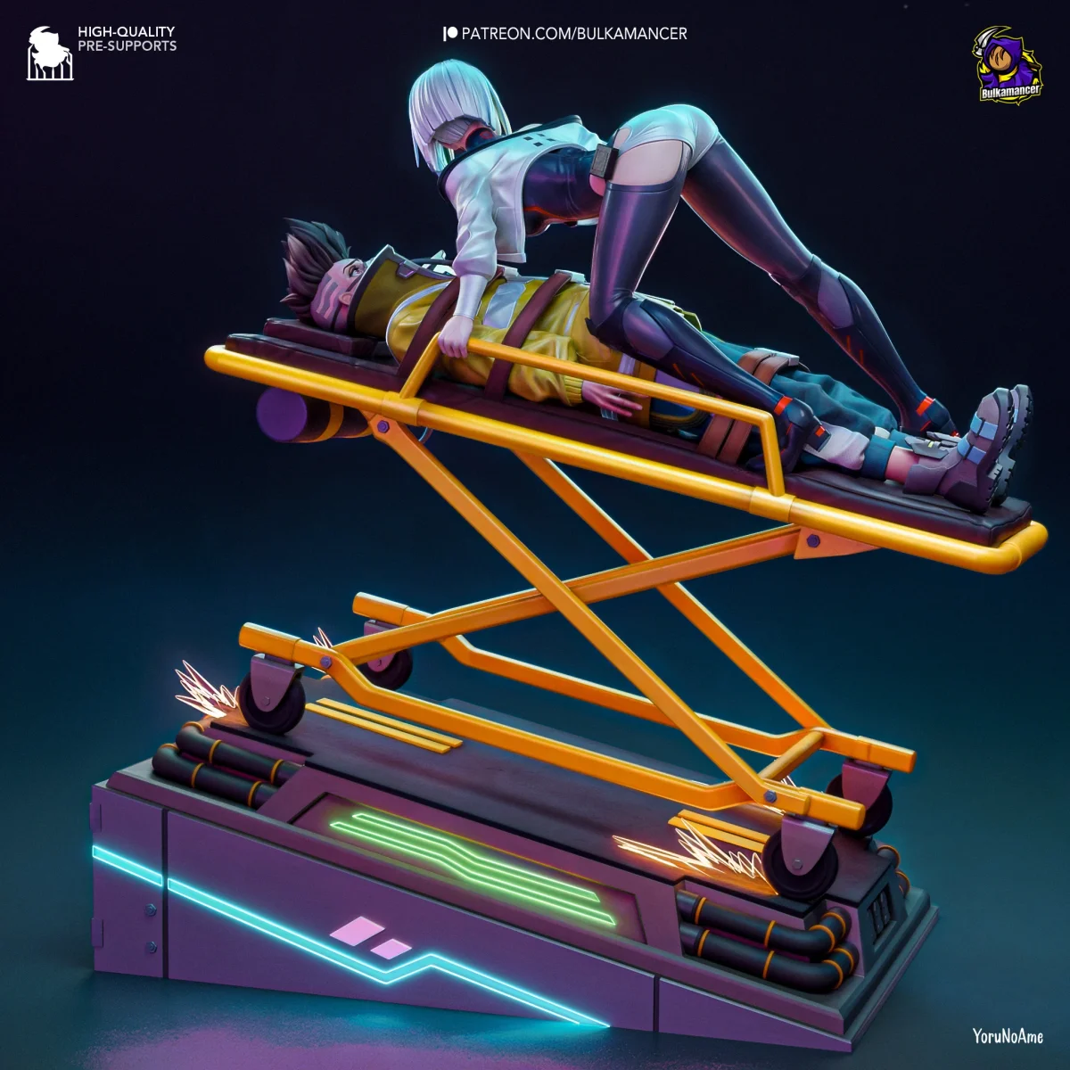 Lucy | Fan Art | 3D Printed Resin Model Garage Kit | *Un-Painted* | Bulkamancer 6