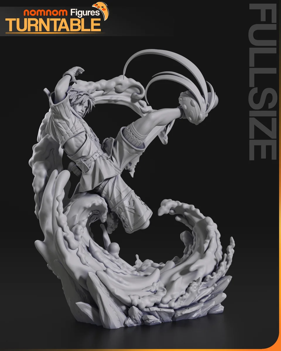 Tidus | Fan Art | 3D Printed Resin Model Garage Kit | *Un-Painted* | Nomnom 5