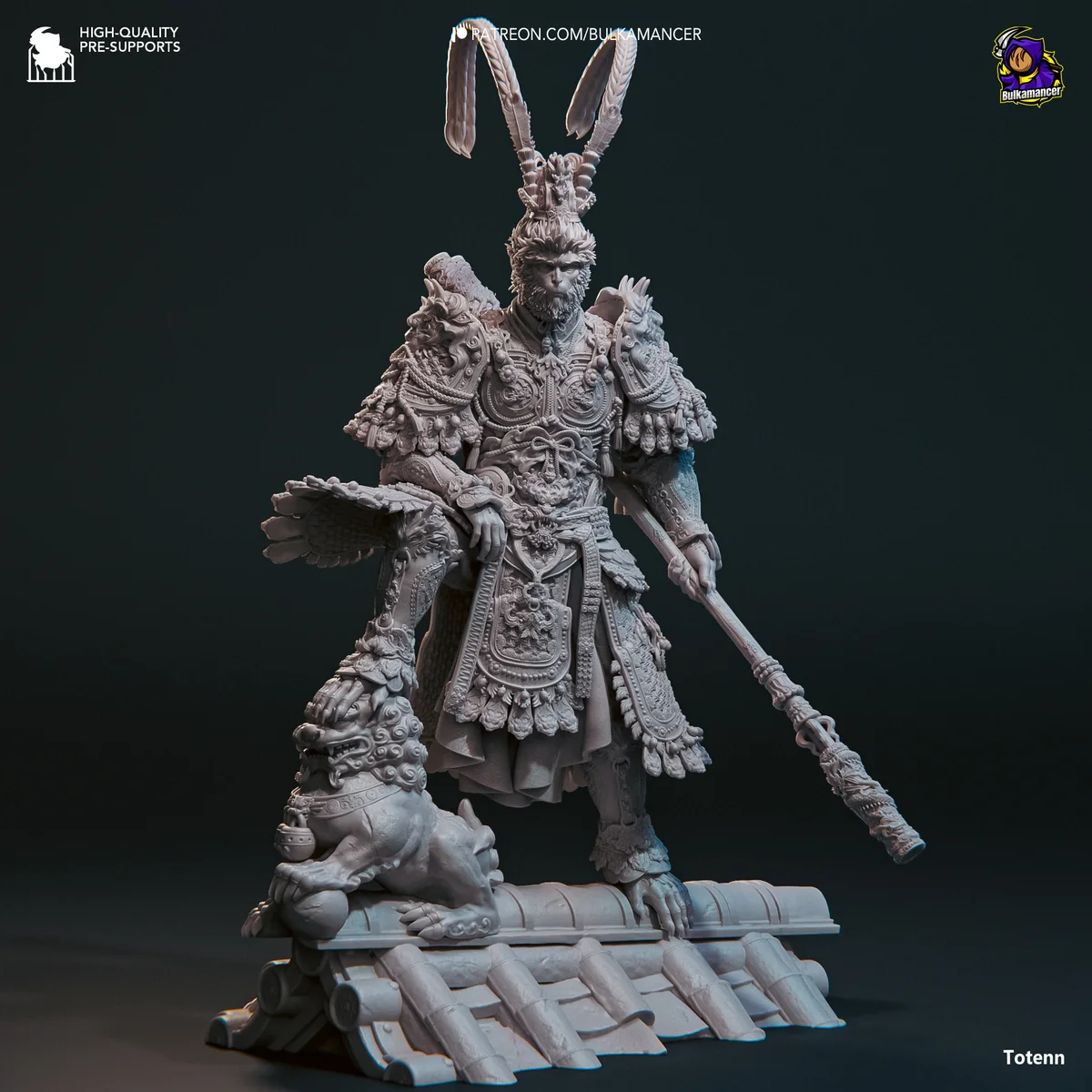Destined One | Fan Art | 3D Printed Resin Model Garage Kit | *Un-Painted* | Bulkamancer 6