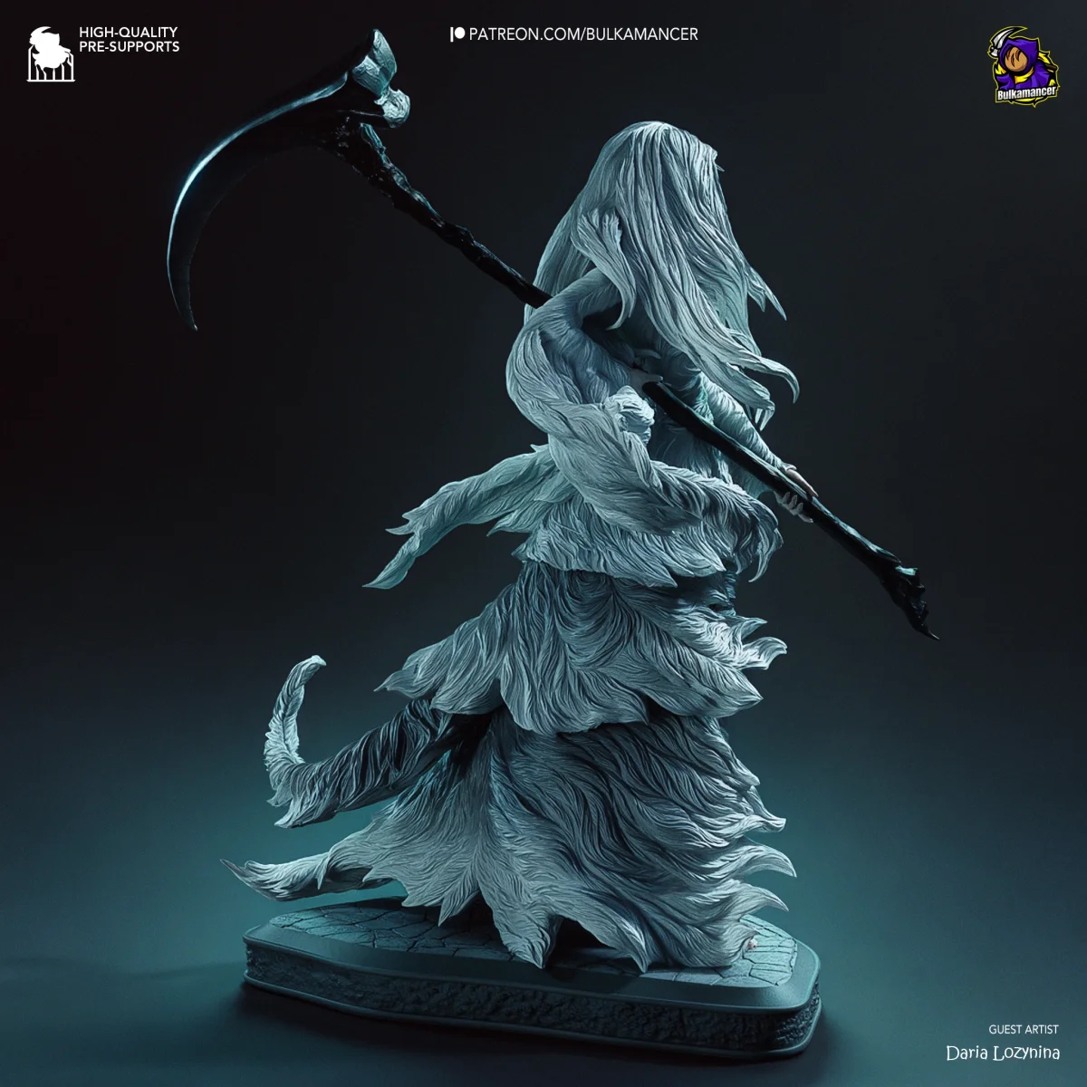 Crossbreed Priscilla | Fan Art | 3D Printed Resin Model Garage Kit | *Un-Painted* | Bulkamancer 4