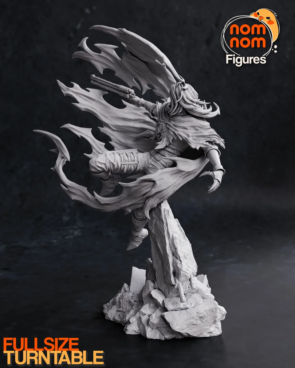 Vincent Valentine | Fan Art | 3D Printed Resin Model Garage Kit | *Un-Painted* | Nomnom 7