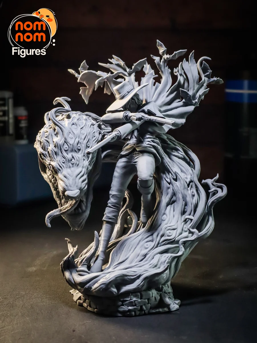 Alucard | Fan Art | 3D Printed Resin Model Garage Kit | *Un-Painted* | Nomnom 8
