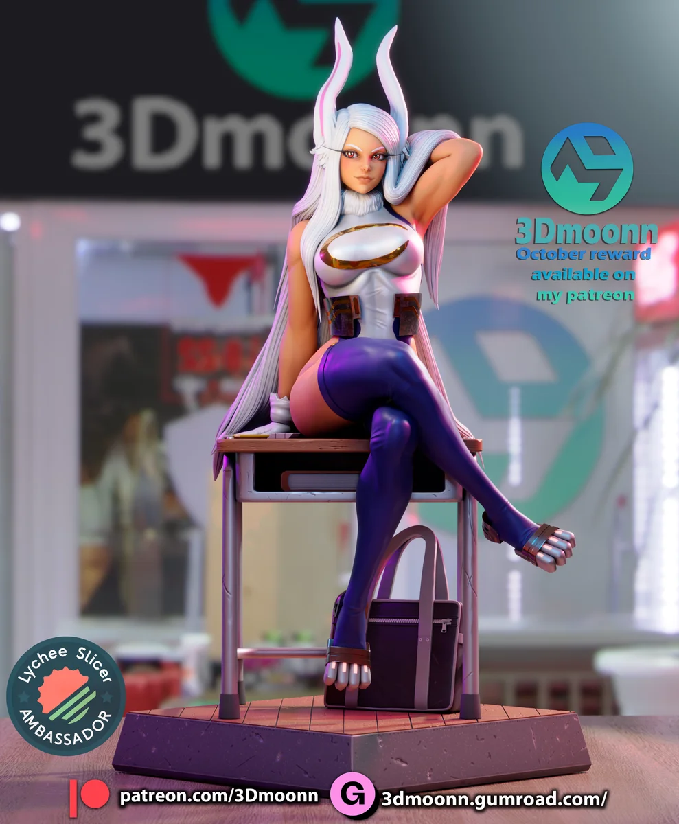 Mirko | Fan Art | 3D Printed Resin Model Garage Kit | *Un-Painted* | 3DMoonn