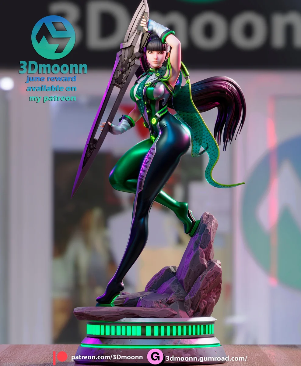Planetary Defender | Fan Art | 3D Printed Resin Model Garage Kit | *Un-Painted* | 3DMoonn 6