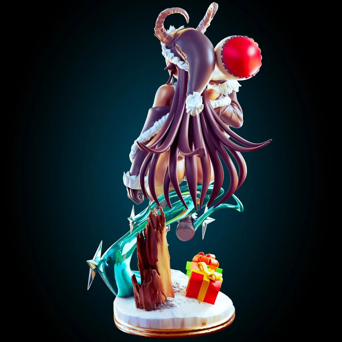 Krampus | Fan Art | 3D Printed Resin Model Garage Kit | *Un-Painted* | Officer Rhu 6