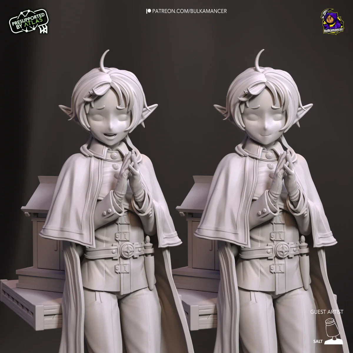 Sylphiette | Fan Art | 3D Printed Resin Model Garage Kit | *Un-Painted* | Bulkamancer 8
