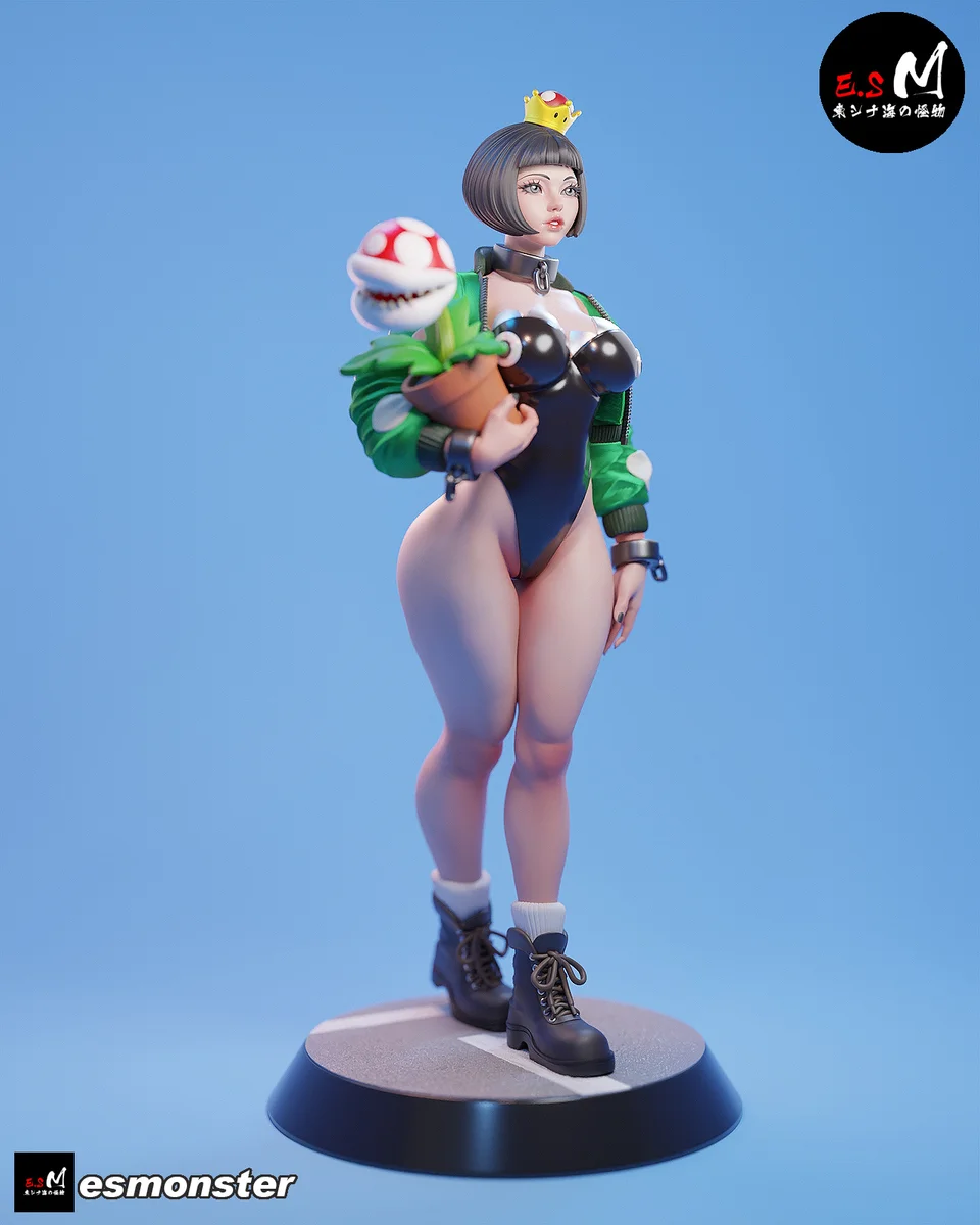 Chompette | Fan Art | 3D Printed Resin Model Garage Kit | *Un-Painted* | ES Monster 5