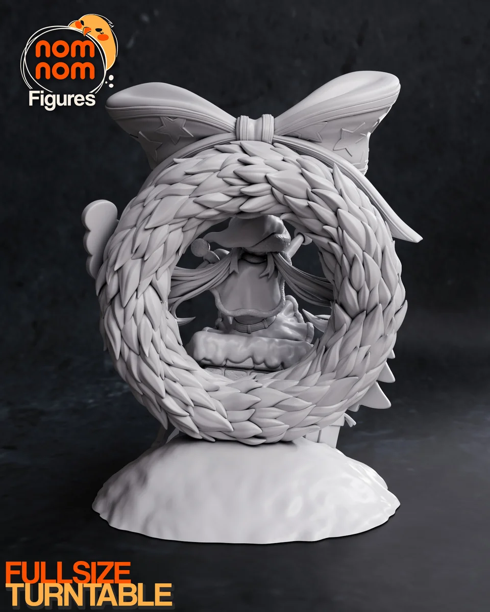 Bella Bells | Fan Art | 3D Printed Resin Model Garage Kit | *Un-Painted* | Nomnom 7