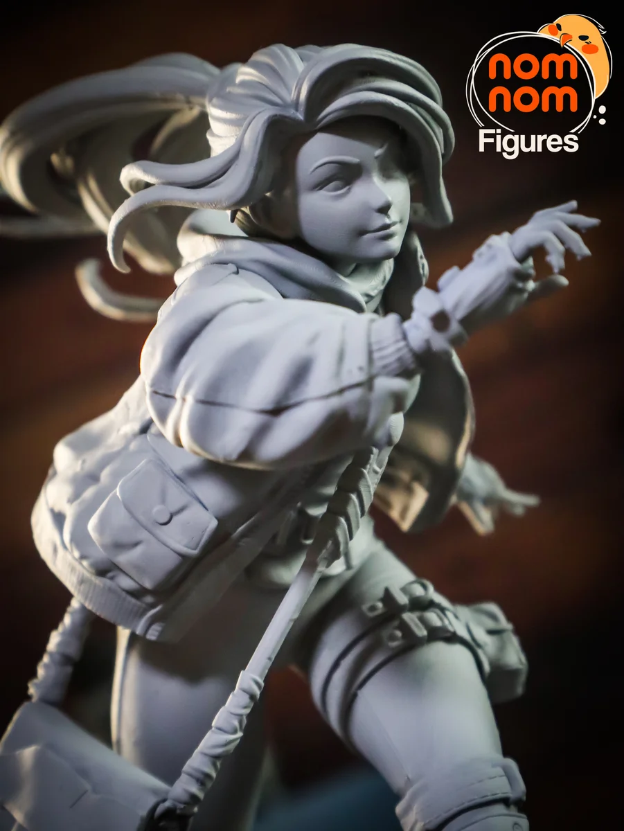 Slink - OC | Fan Art | 3D Printed Resin Model Garage Kit | *Un-Painted* | Nomnom 7