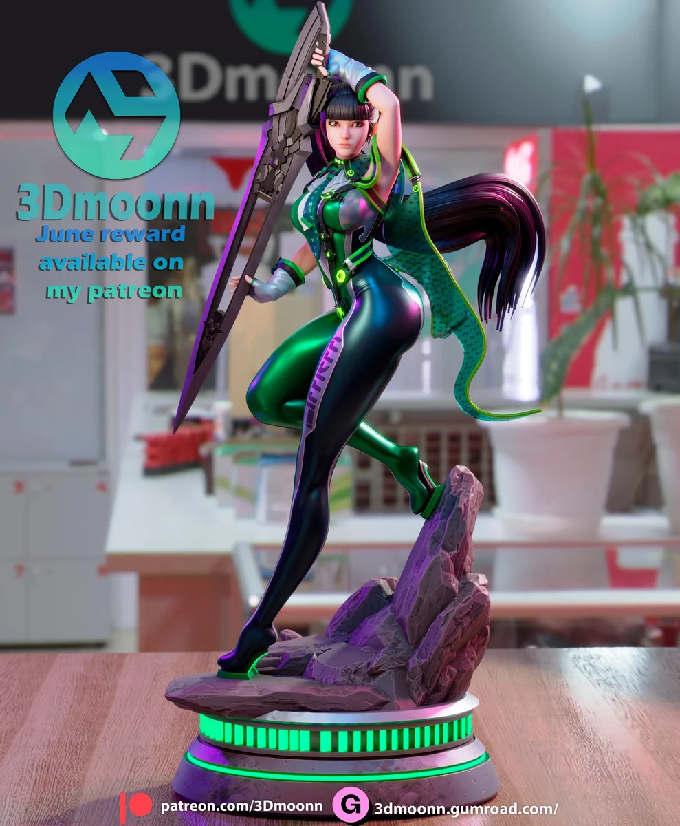 Planetary Defender | Fan Art | 3D Printed Resin Model Garage Kit | *Un-Painted* | 3DMoonn 3