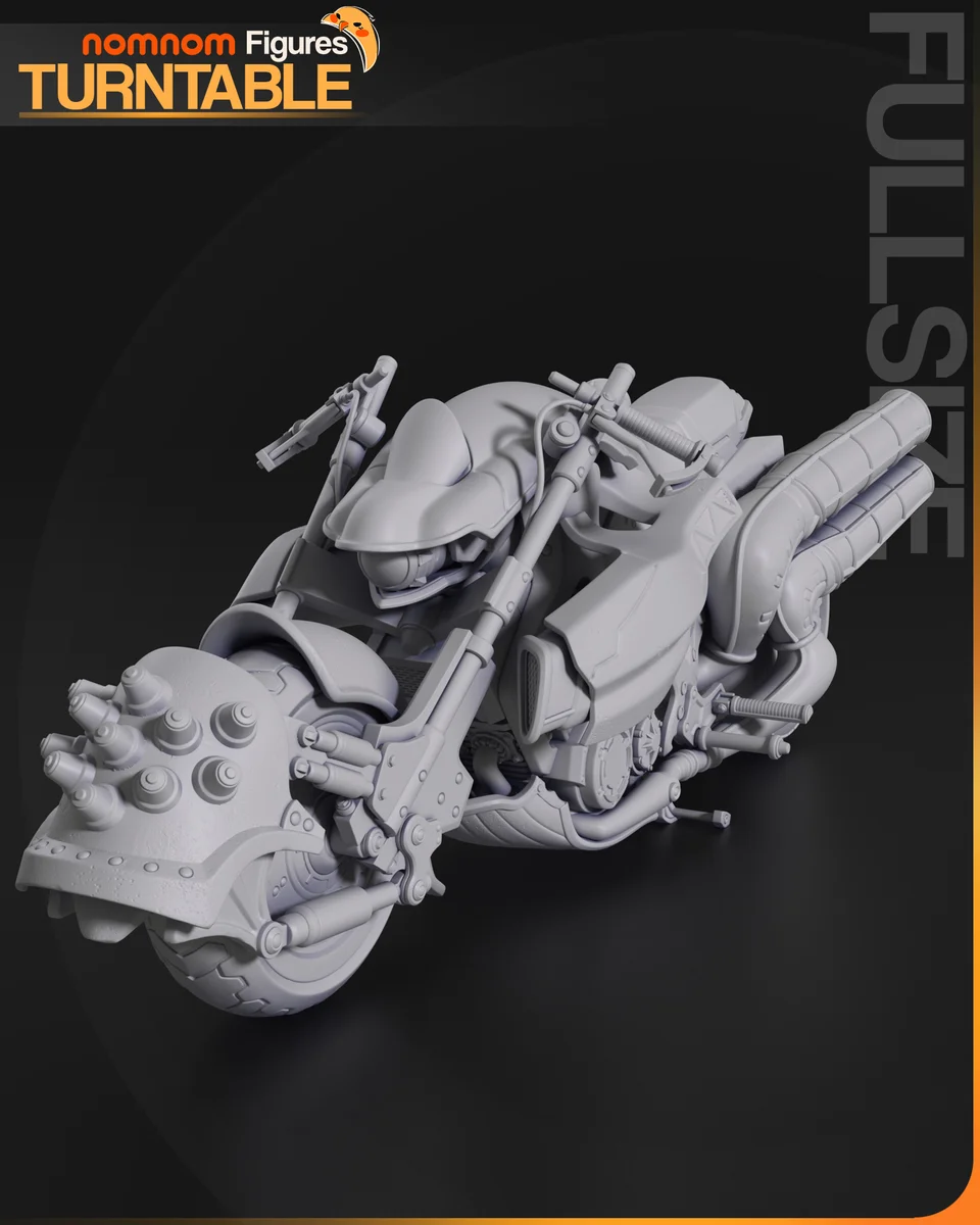 Hardy Daytona | Fan Art | 3D Printed Resin Model Garage Kit | *Un-Painted* | Nomnom 5