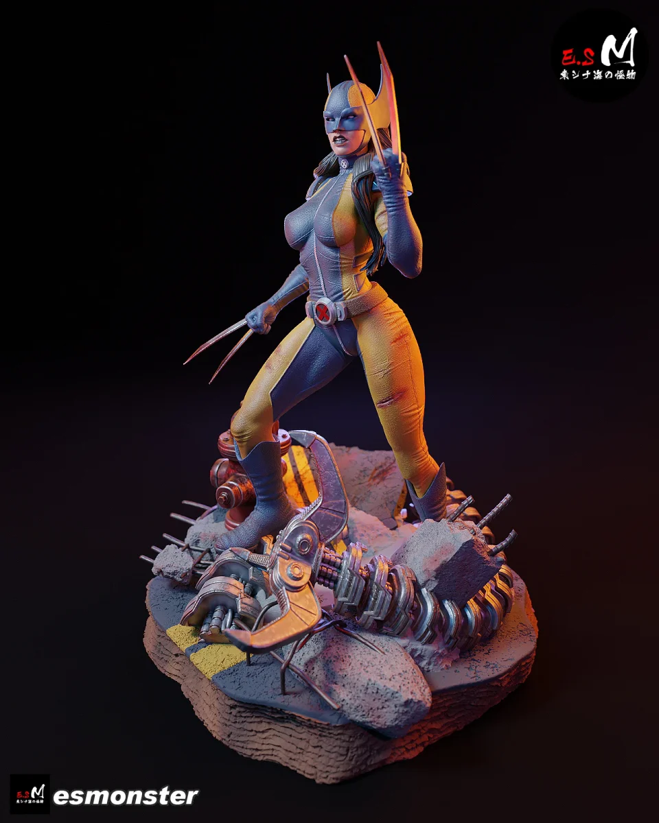 X-23 v2 | Fan Art | 3D Printed Resin Model Garage Kit | *Un-Painted* | ES Monster