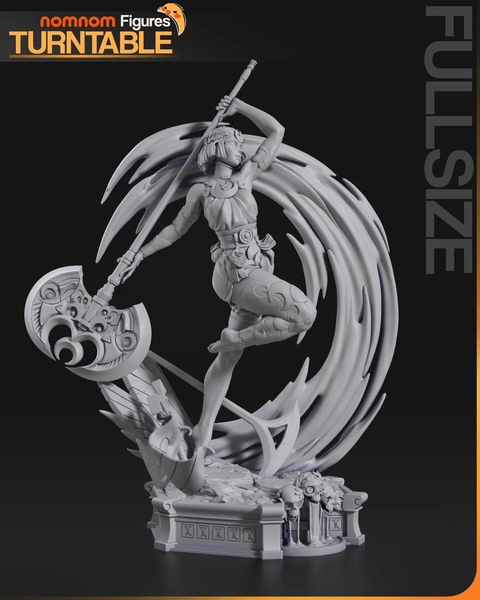Melinoe | Fan Art | 3D Printed Resin Model Garage Kit | *Un-Painted* | Nomnom 9