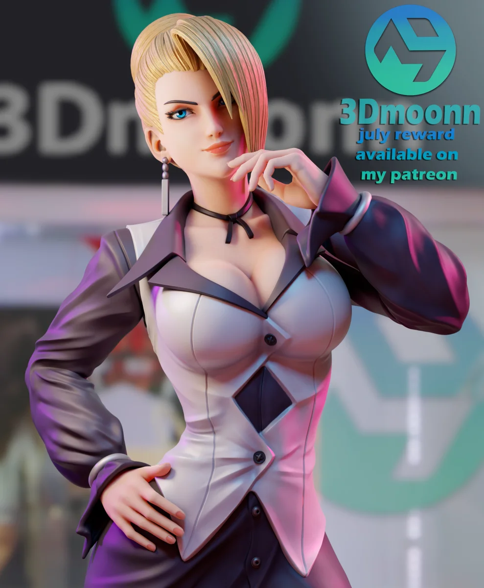 Mature | Fan Art | 3D Printed Resin Model Garage Kit | *Un-Painted* | 3DMoonn