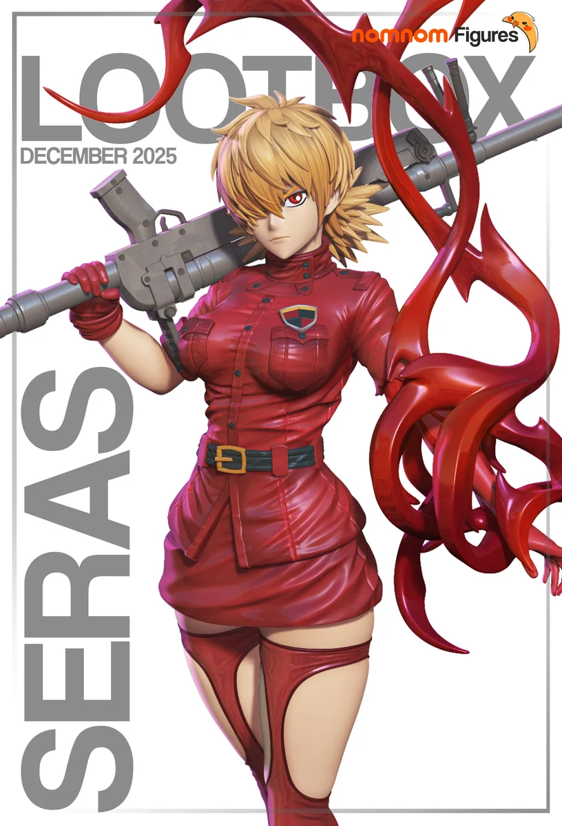 Seras Victoria | Fan Art | 3D Printed Resin Model Garage Kit | *Un-Painted* | Nomnom