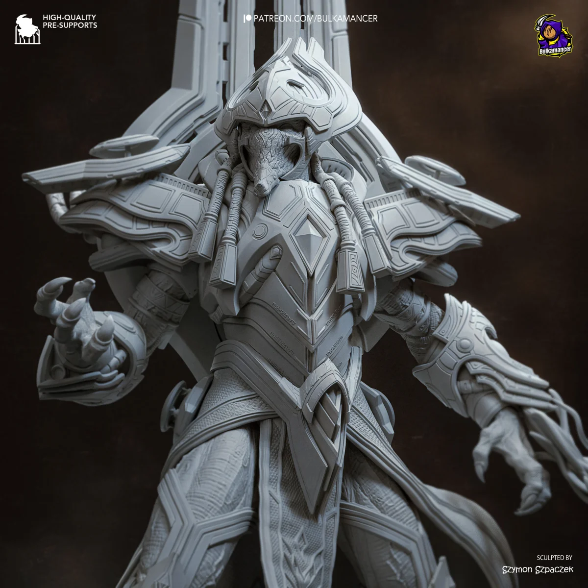 Artanis | Fan Art | 3D Printed Resin Model Garage Kit | *Un-Painted* | Bulkamancer 4
