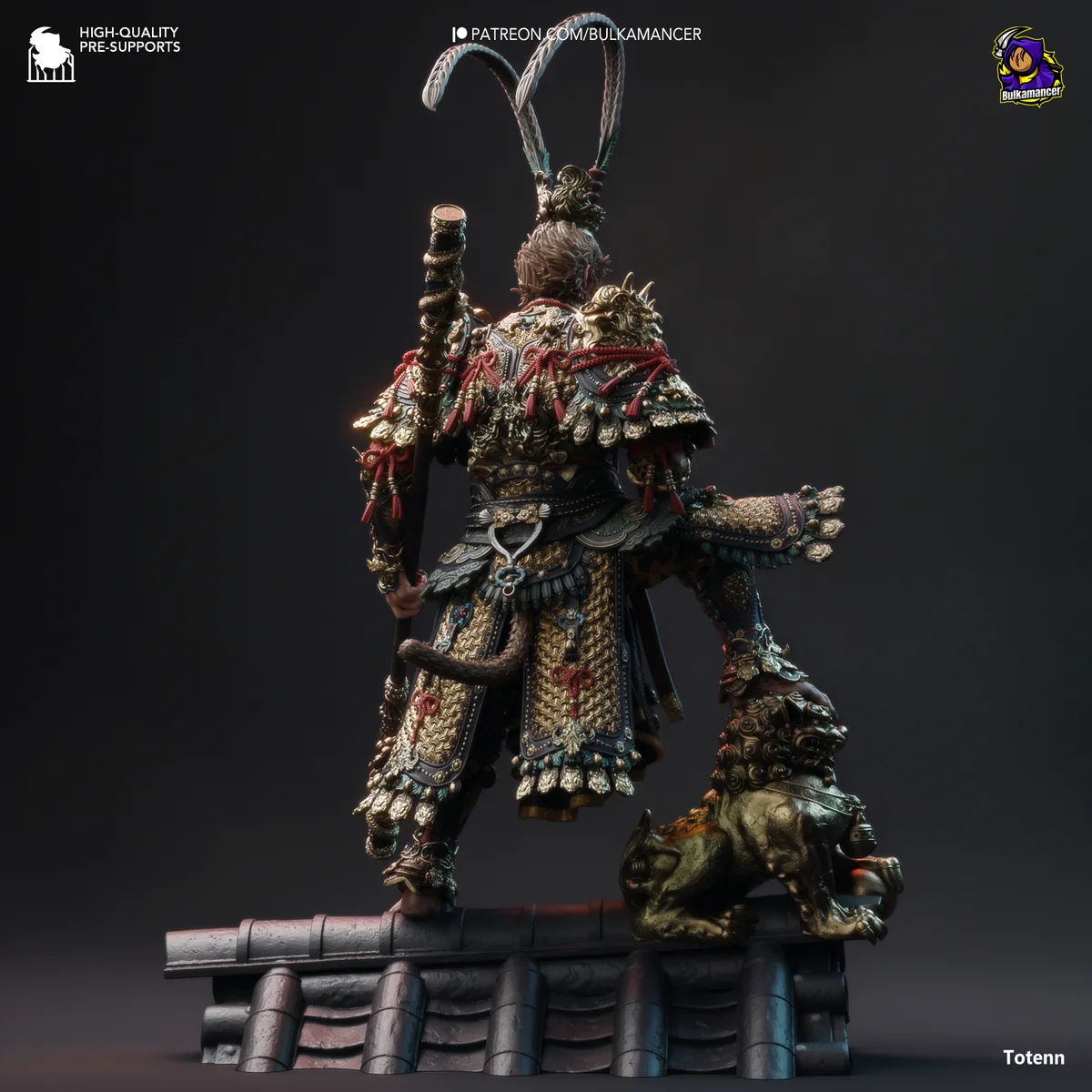 Destined One | Fan Art | 3D Printed Resin Model Garage Kit | *Un-Painted* | Bulkamancer 4