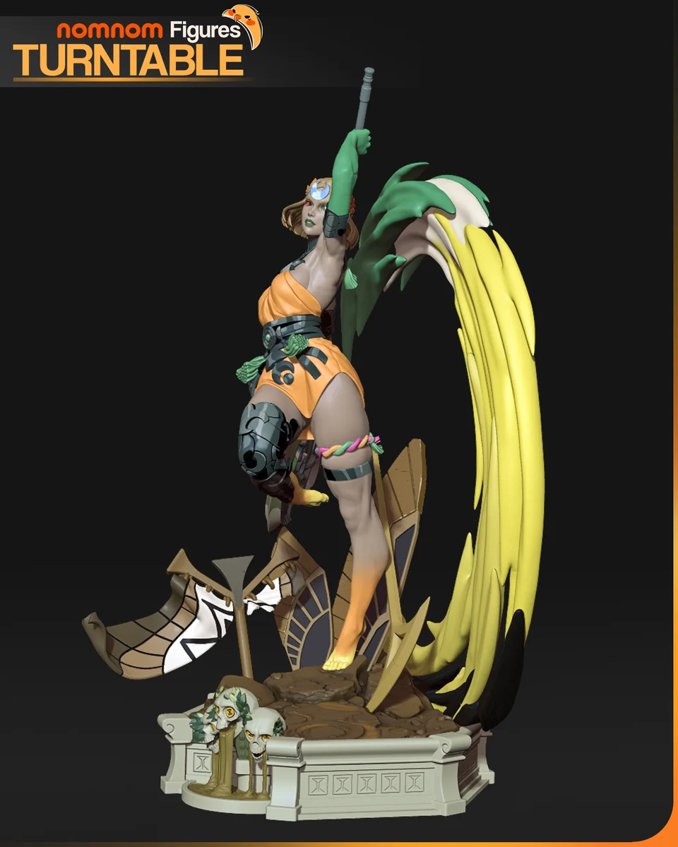 Melinoe | Fan Art | 3D Printed Resin Model Garage Kit | *Un-Painted* | Nomnom 4