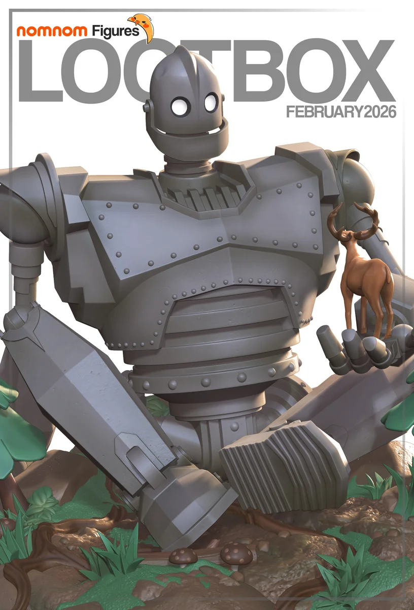 The Iron Giant | Fan Art | 3D Printed Resin Model Garage Kit | *Un-Painted* | Nomnom