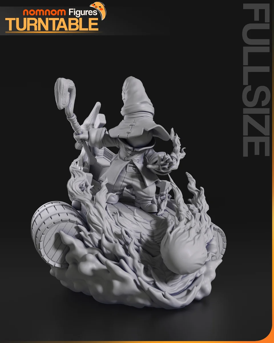 Vivi | Fan Art | 3D Printed Resin Model Garage Kit | *Un-Painted* | Nomnom 5