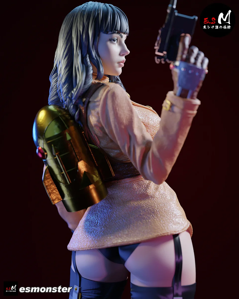 Rocketeer | Fan Art | 3D Printed Resin Model Garage Kit | *Un-Painted* | ES Monster