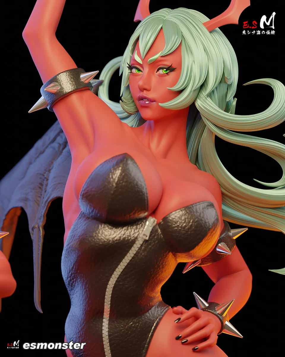 Scanty & Kneesocks (Bunny) | Fan Art | 3D Printed Resin Model Garage Kit | *Un-Painted* | ES Monster 5