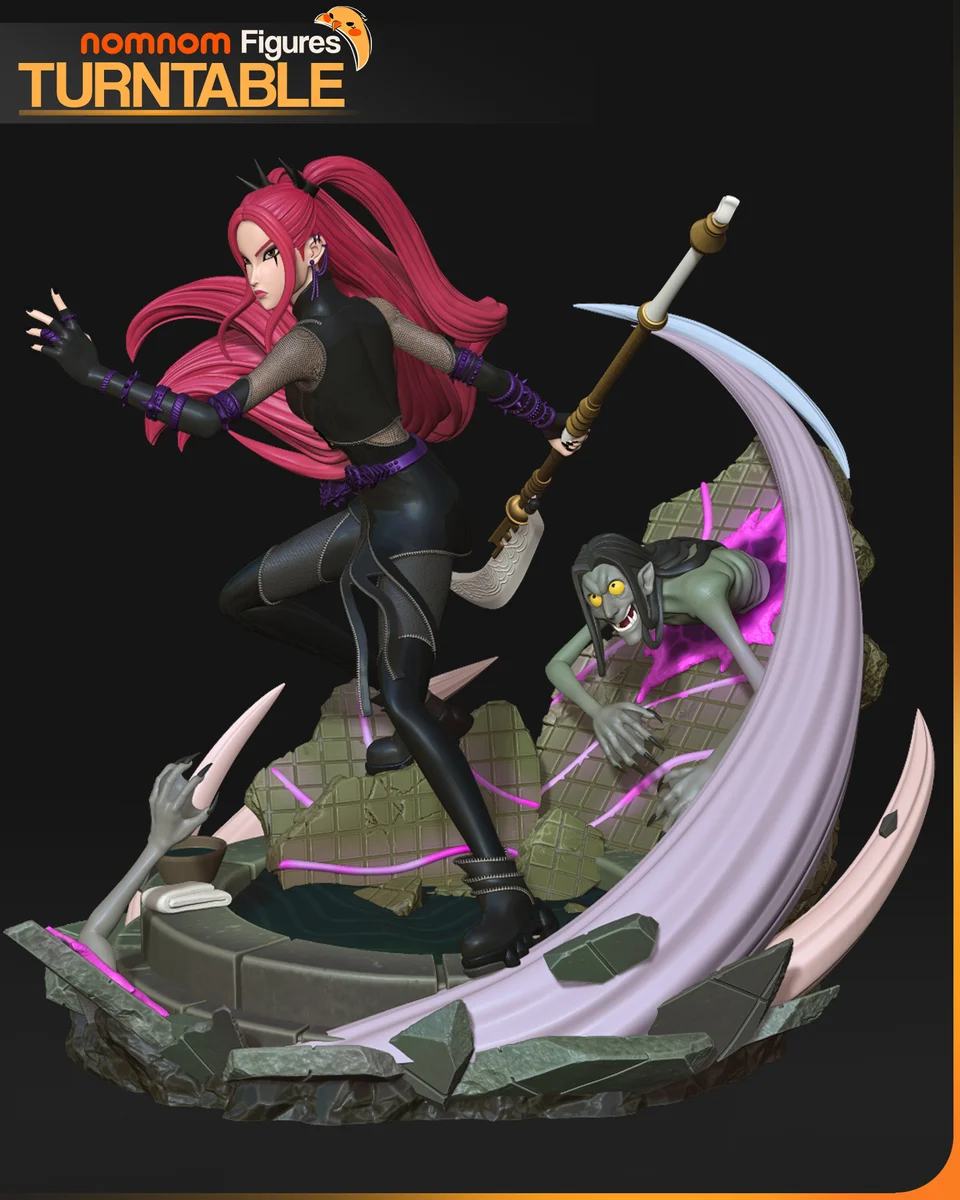 Mira | Fan Art | 3D Printed Resin Model Garage Kit | *Un-Painted* | Nomnom 4