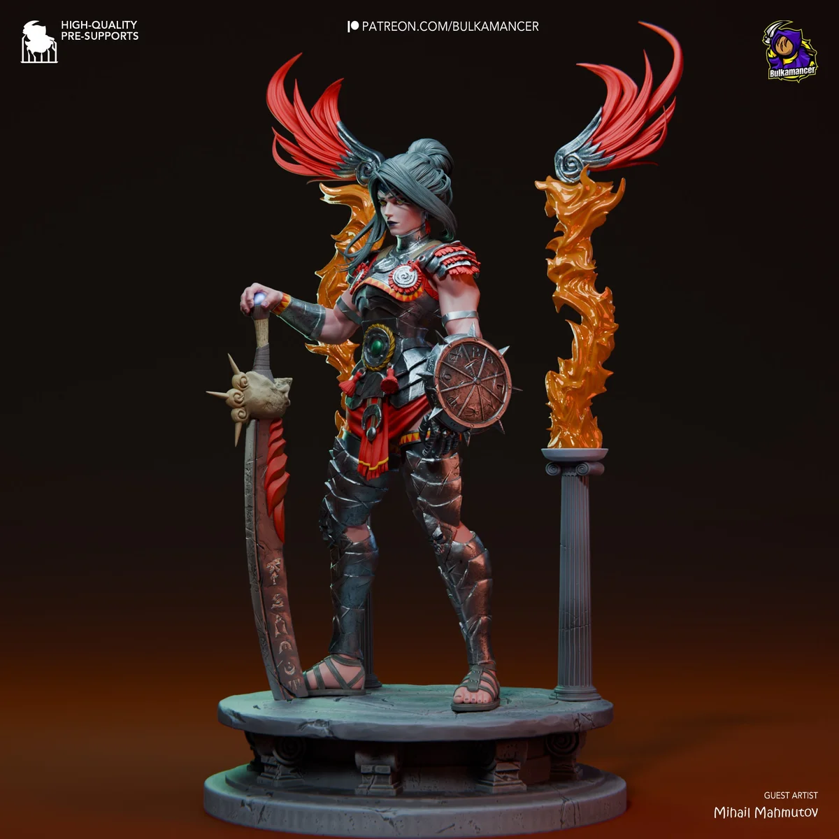 Nemesis | Fan Art | 3D Printed Resin Model Garage Kit | *Un-Painted* | Bulkamancer 3