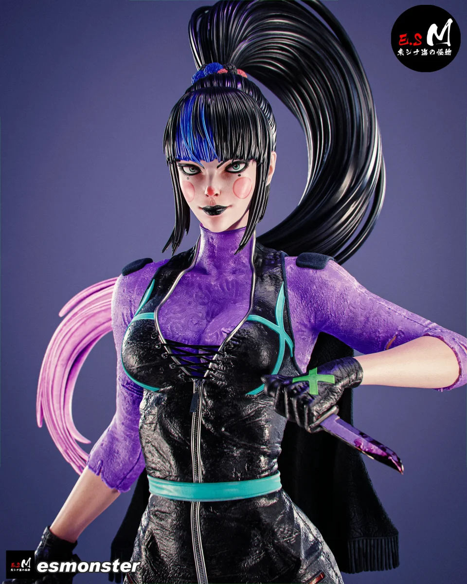 Punchline | Fan Art | 3D Printed Resin Model Garage Kit | *Un-Painted* | ES Monster