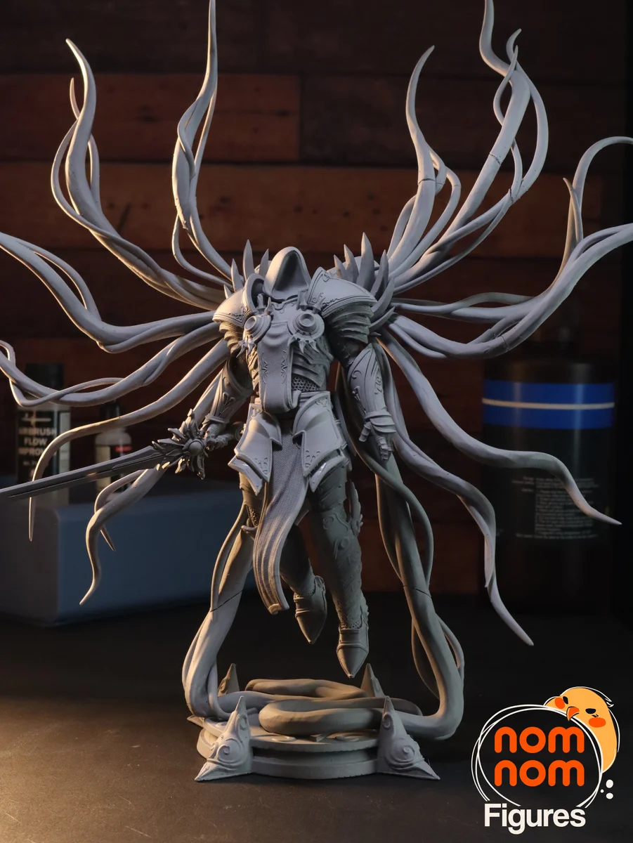 Tyrael | Fan Art | 3D Printed Resin Model Garage Kit | *Un-Painted* | Nomnom 9