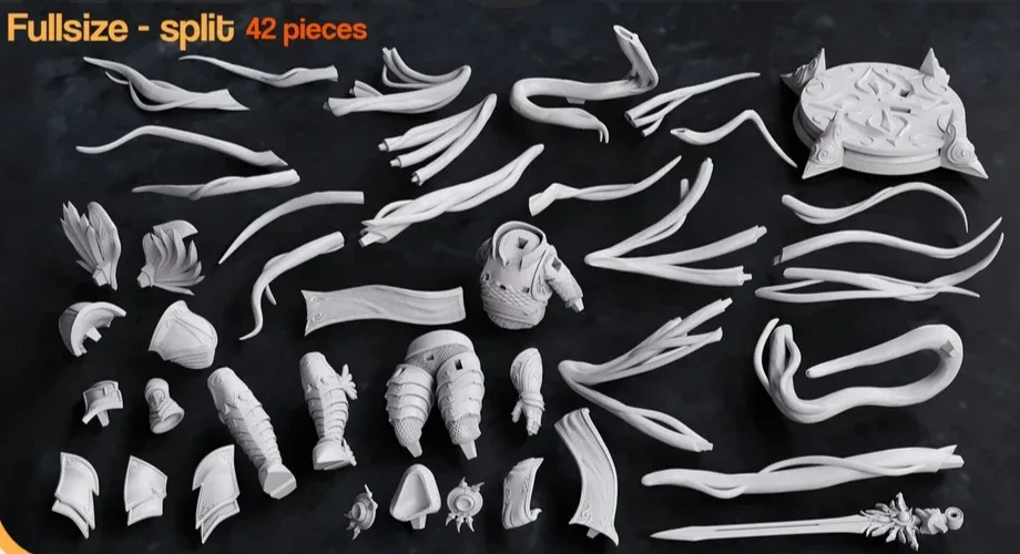 Tyrael | Fan Art | 3D Printed Resin Model Garage Kit | *Un-Painted* | Nomnom 5