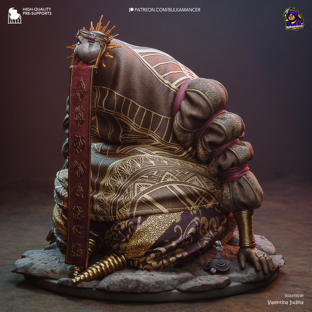 Esquie | Fan Art | 3D Printed Resin Model Garage Kit | *Un-Painted* | Bulkamancer 4