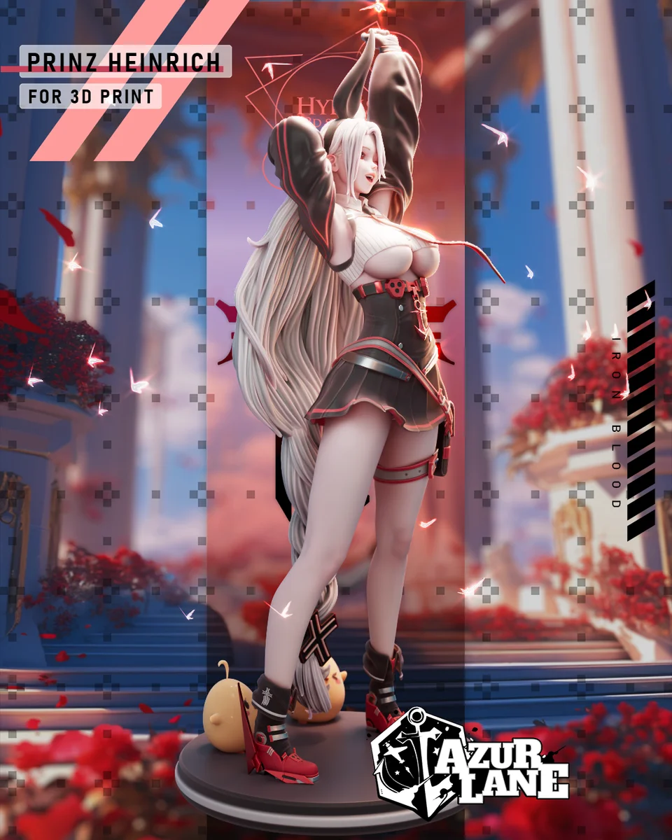 Prinz Heinrich | Fan Art | 3D Printed Resin Model Garage Kit | *Un-Painted* | Hybris Studios 3