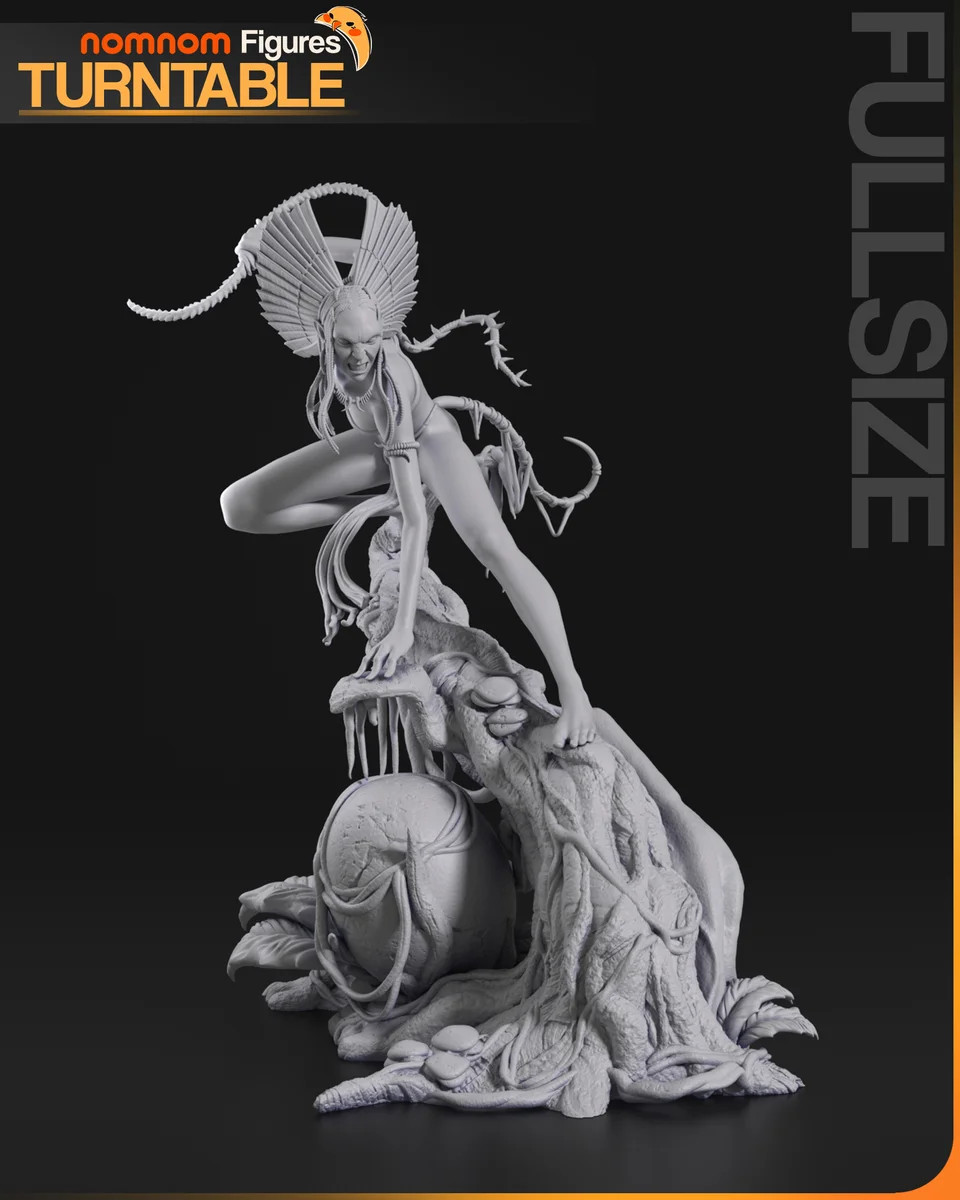 Varang | Fan Art | 3D Printed Resin Model Garage Kit | *Un-Painted* | Nomnom 8