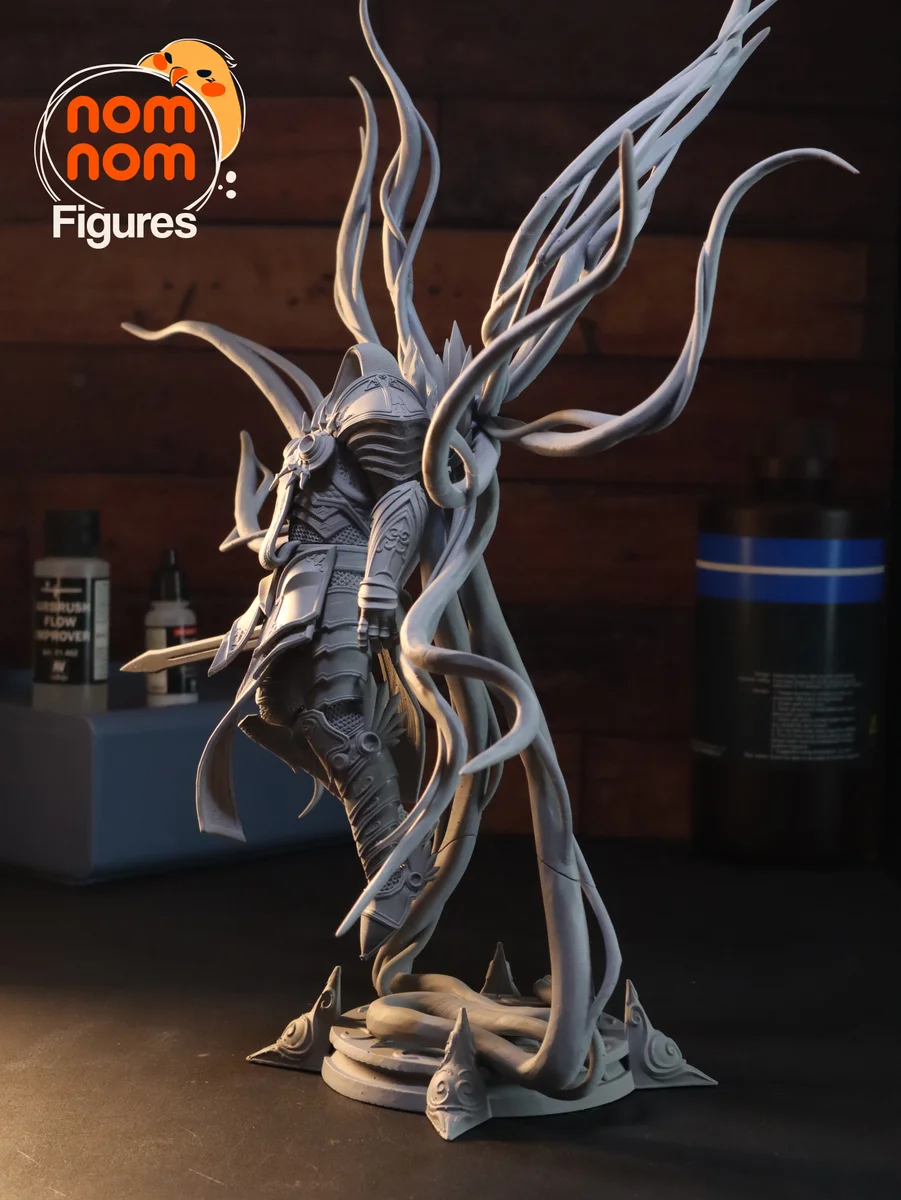 Tyrael | Fan Art | 3D Printed Resin Model Garage Kit | *Un-Painted* | Nomnom 10