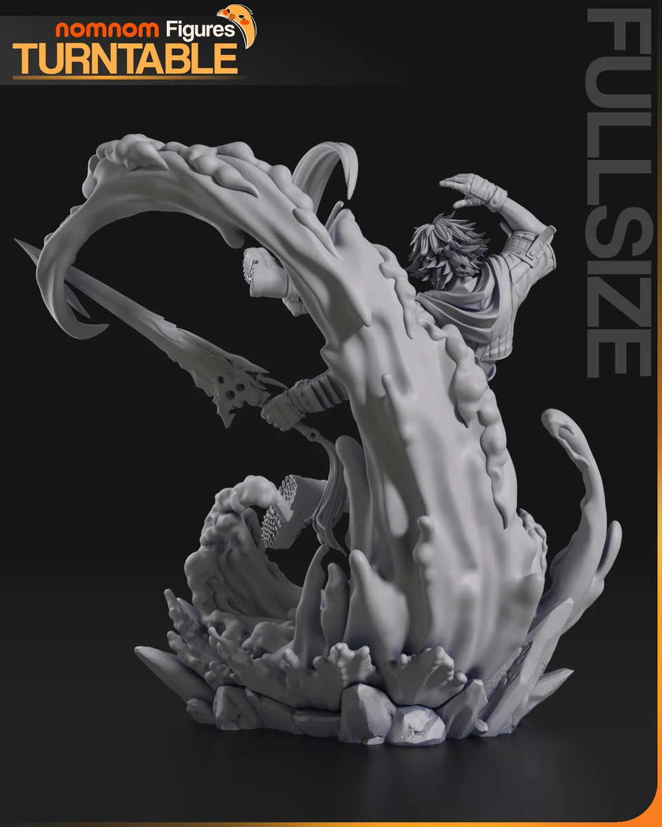 Tidus | Fan Art | 3D Printed Resin Model Garage Kit | *Un-Painted* | Nomnom 7
